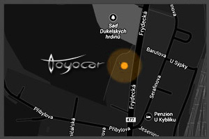 Mapa k Toyocar